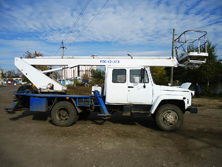 Автовышка ПСС 131.17Э на базе ГАЗ