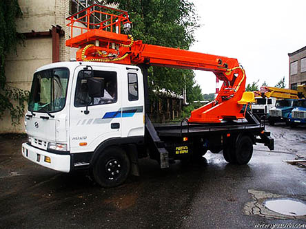 Автовышка на Hyundai HD 72
